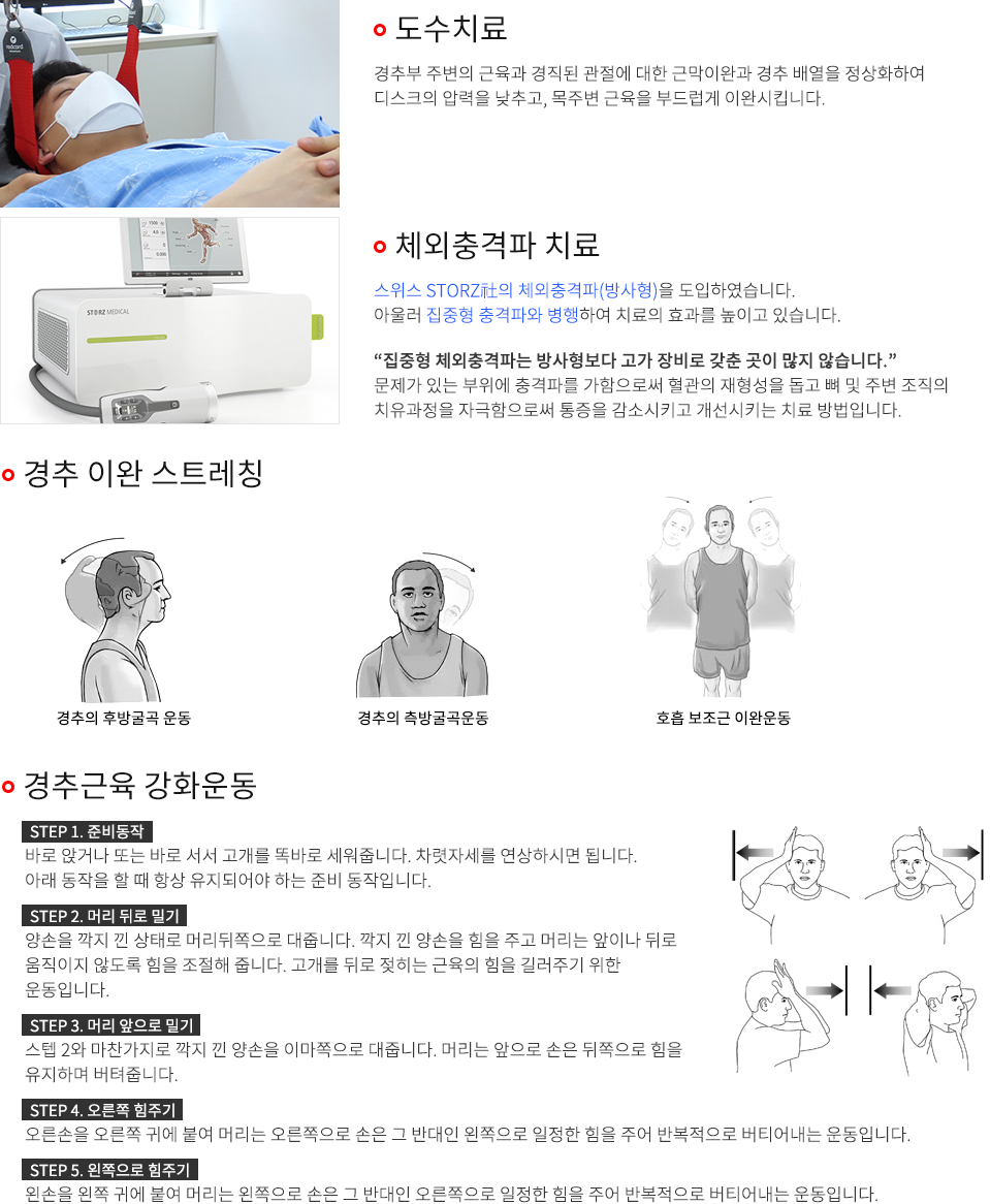 재발방지 예방 및 강화치료